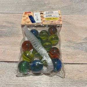 Large marbles (14). NWT. Basic colors.